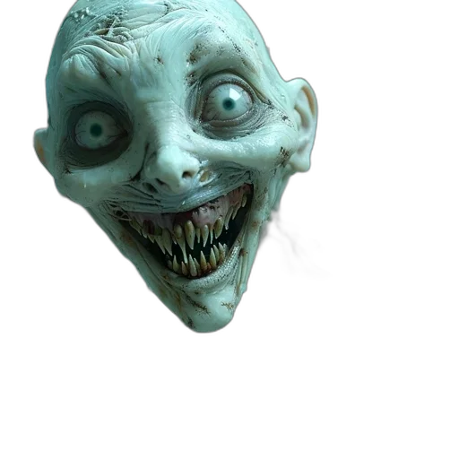mask, face, creature, staff transparent PNG cut-out