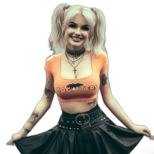 dress, robot, creature, face transparent PNG cut-out