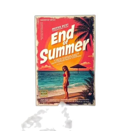 vaporwave, beach, sunset, fire transparent PNG cut-out
