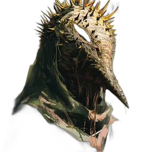 dragon, creature, animal, mask transparent PNG cut-out