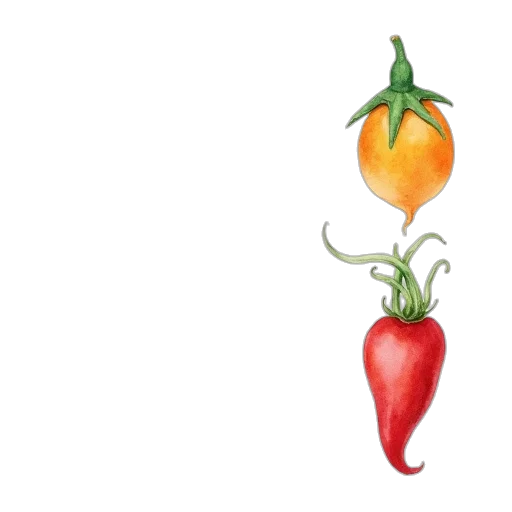 food, flower, crown, photorealistic transparent PNG cut-out