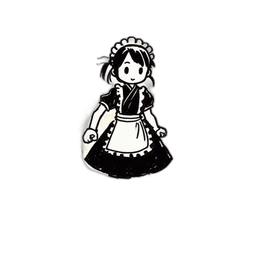dress, staff, crown, flower transparent PNG cut-out