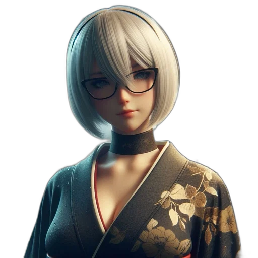 dress, face, staff, jacket transparent PNG cut-out
