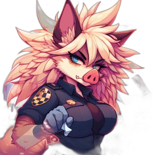 staff, jacket, dragon, mask transparent PNG cut-out