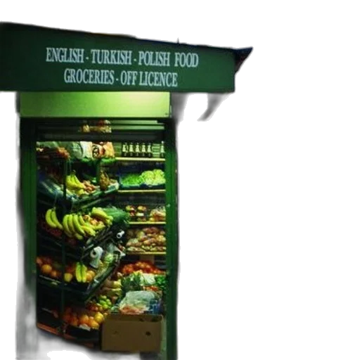 food, 3d render, concept art, green transparent PNG cut-out