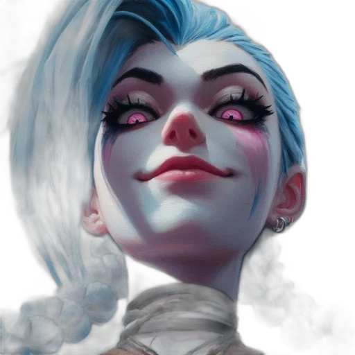 face, mask, comic book art, fantasy art transparent PNG cut-out