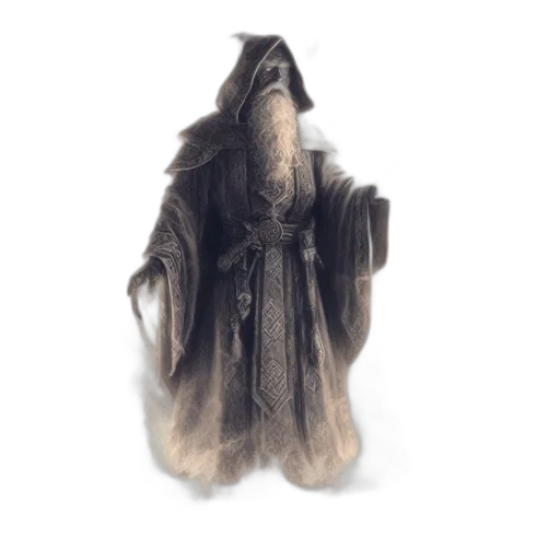 mask, creature, jacket, dress transparent PNG cut-out
