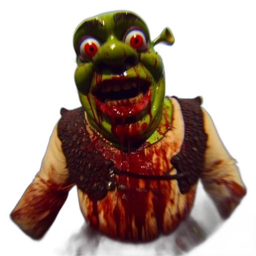 creature, mask, staff, face transparent PNG cut-out