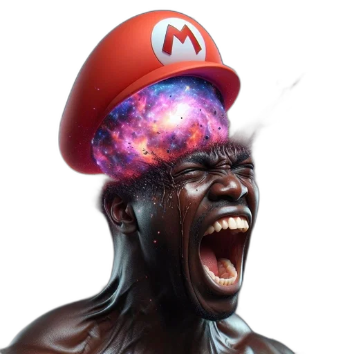 hat, face, mask, creature transparent PNG cut-out