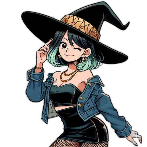 hat, jacket, comic book art, cartoon transparent PNG cut-out