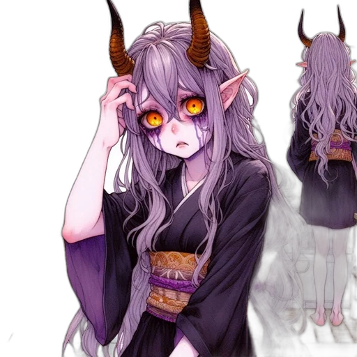 dragon, creature, mask, staff transparent PNG cut-out