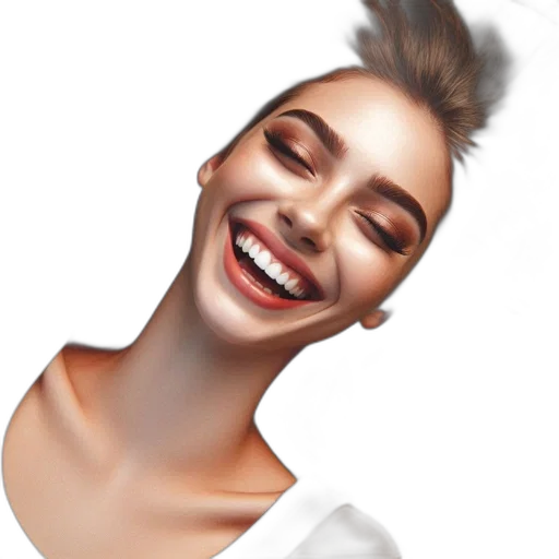 face, hair, jewelry, staff transparent PNG cut-out