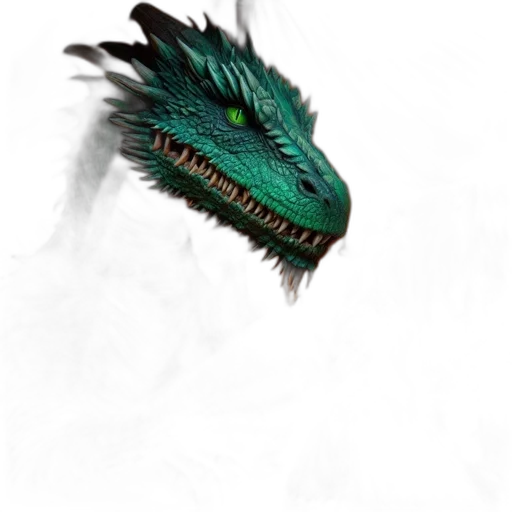 dragon, creature, animal, mask transparent PNG cut-out