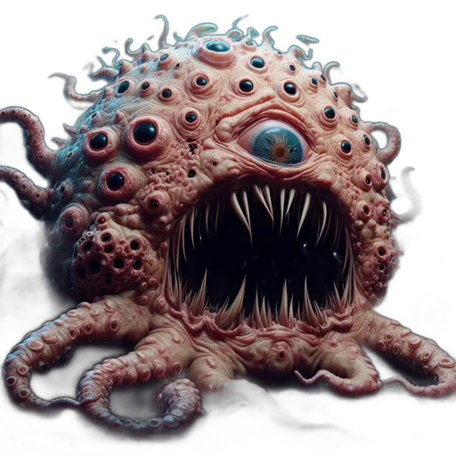 creature, mask, animal, concept art transparent PNG cut-out