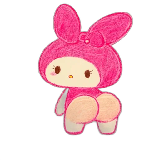 creature, hat, animal, pixel art transparent PNG cut-out