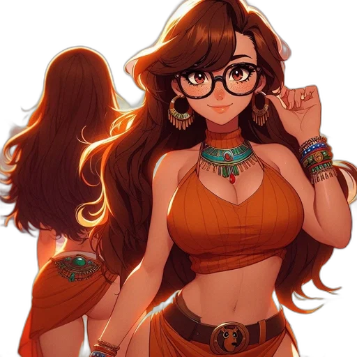 dress, jewelry, fantasy art, concept art transparent PNG cut-out
