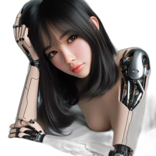robot, weapon, jewelry, creature transparent PNG cut-out