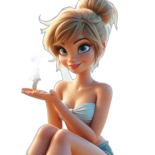 dress, staff, jewelry, concept art transparent PNG cut-out