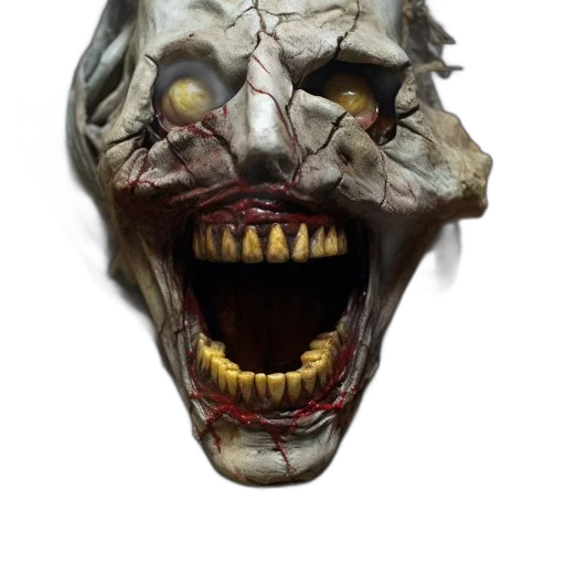 mask, face, creature, staff transparent PNG cut-out