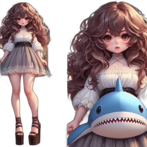 dress, creature, concept art, fantasy art transparent PNG cut-out