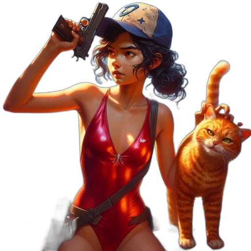 animal, weapon, concept art, pixel art transparent PNG cut-out