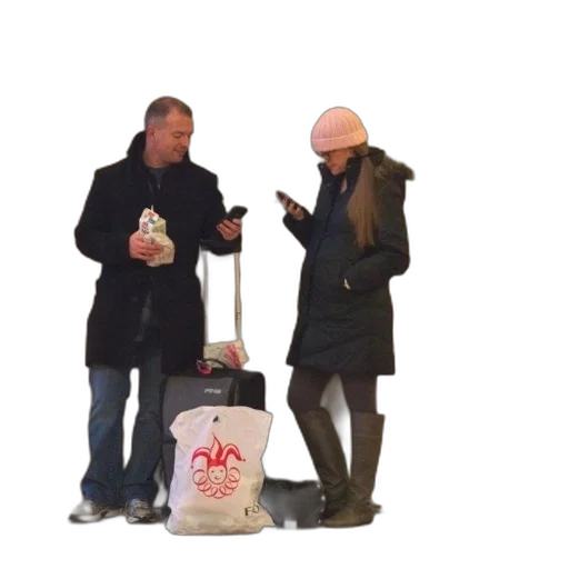 jacket, bottle, umbrella, snow transparent PNG cut-out