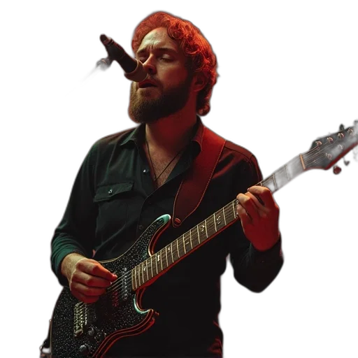 staff, man, band, cover transparent PNG cut-out