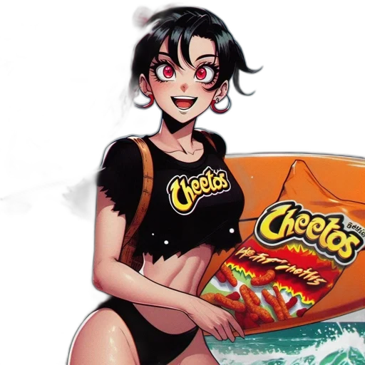 food, creature, anime, comic book art transparent PNG cut-out
