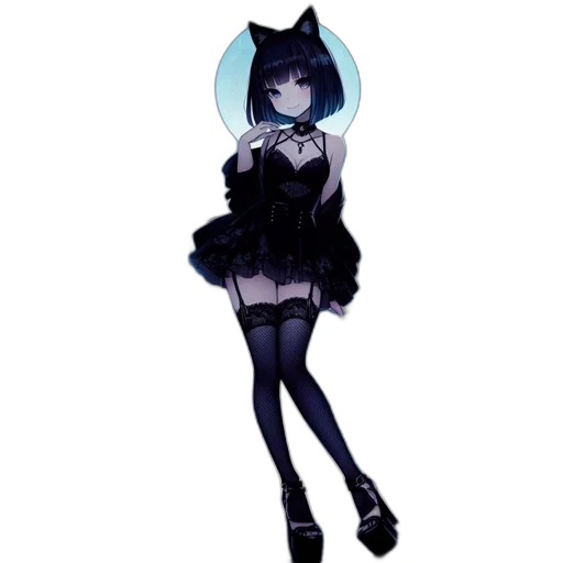dress, staff, creature, mask transparent PNG cut-out