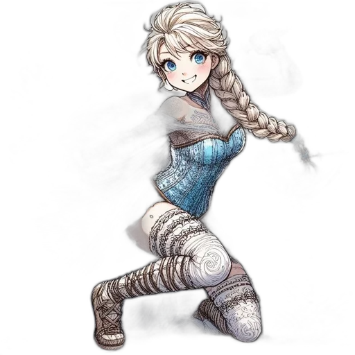 dress, staff, sword, weapon transparent PNG cut-out