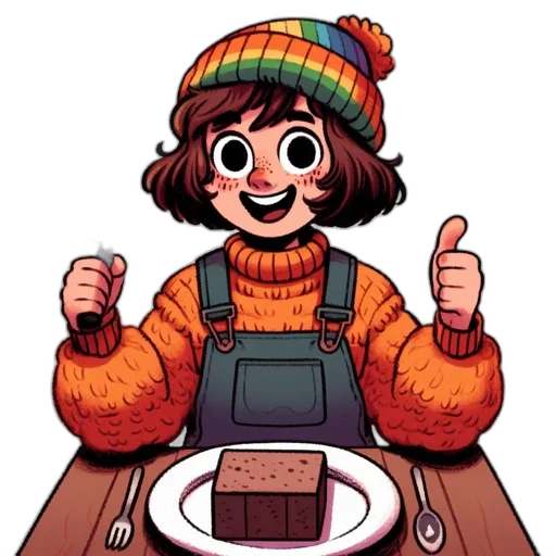 food, hat, jacket, robot transparent PNG cut-out