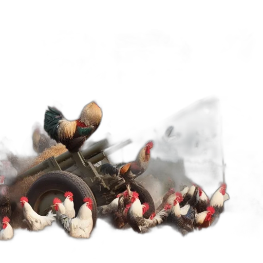 weapon, animal, crown, creature transparent PNG cut-out