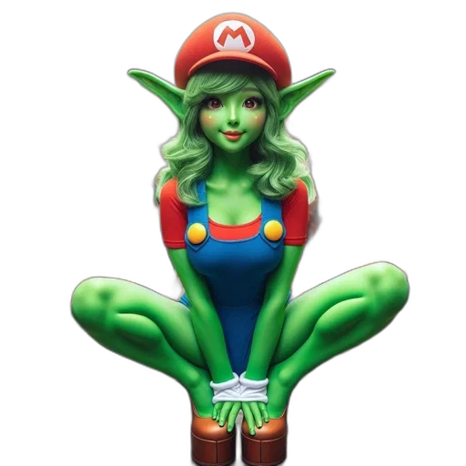 dress, mask, staff, hat transparent PNG cut-out