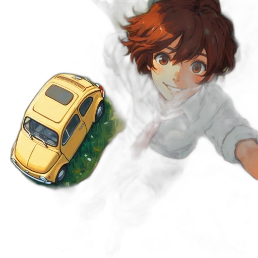 car, creature, face, robot transparent PNG cut-out