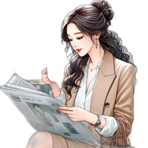 dress, staff, jewelry, face transparent PNG cut-out