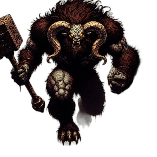 creature, animal, staff, concept art transparent PNG cut-out