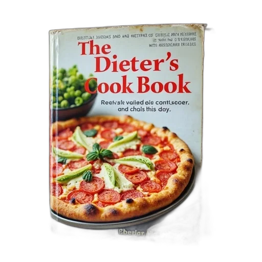 food, cookbook, titled, dieter transparent PNG cut-out
