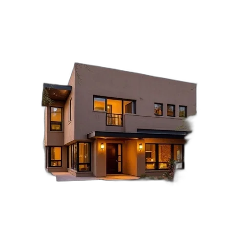 building, furniture, 3d render, photorealistic transparent PNG cut-out