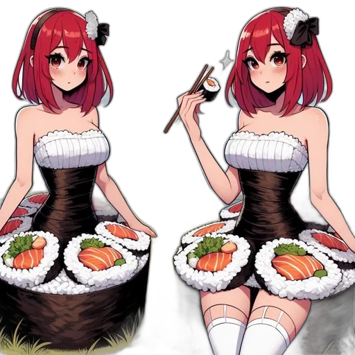 food, dress, weapon, creature transparent PNG cut-out