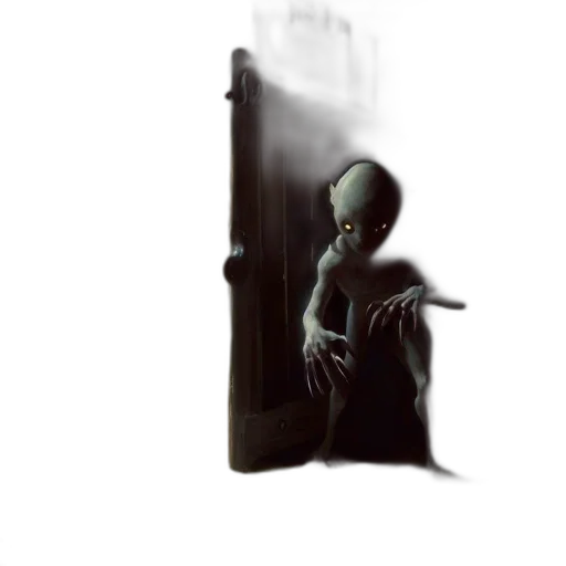creature, robot, staff, bottle transparent PNG cut-out