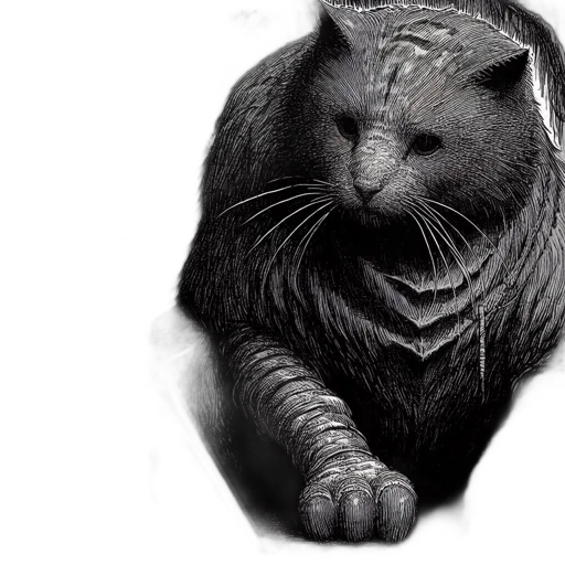 animal, creature, face, hair transparent PNG cut-out
