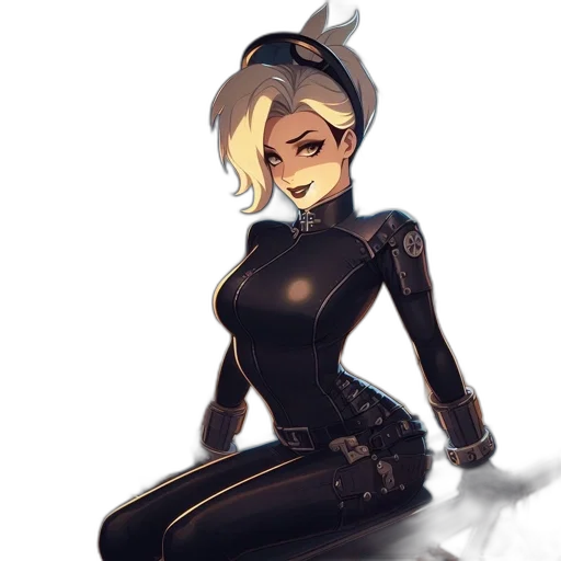 robot, dress, jacket, staff transparent PNG cut-out