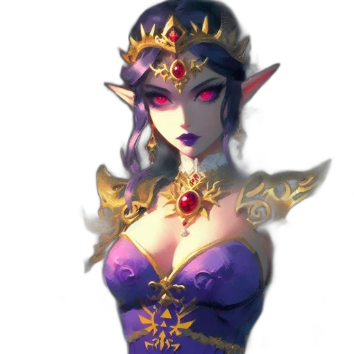crown, jewelry, dress, staff transparent PNG cut-out