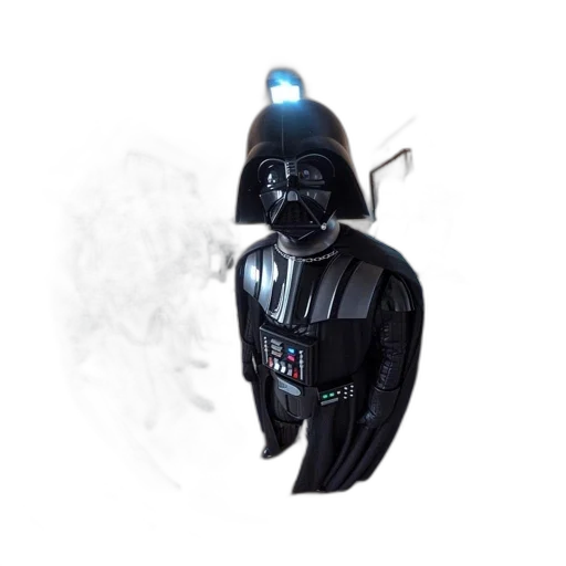 mask, staff, robot, weapon transparent PNG cut-out