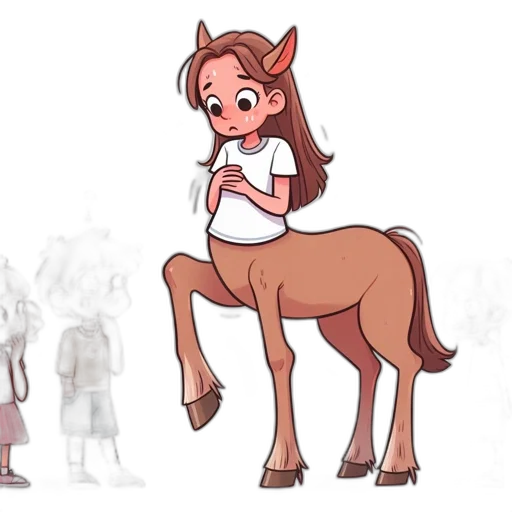animal, creature, staff, dress transparent PNG cut-out