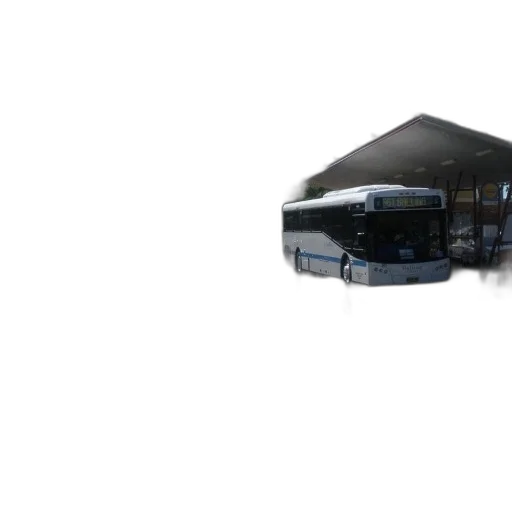 staff, building, umbrella, car transparent PNG cut-out