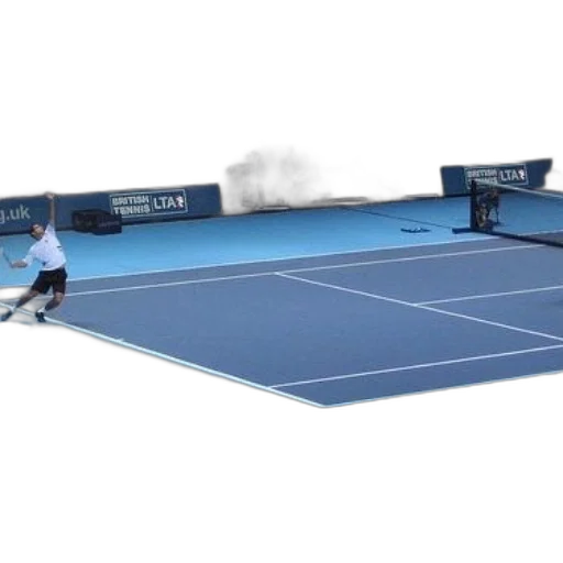 3d render, concept art, fog, tennis transparent PNG cut-out