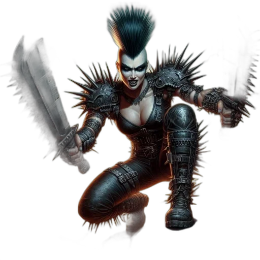 weapon, concept art, comic book art, fantasy art transparent PNG cut-out