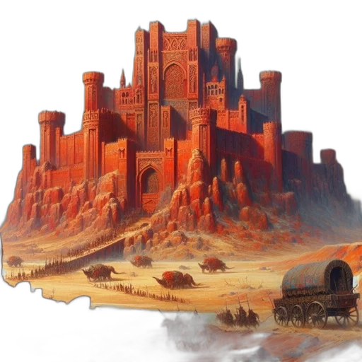 building, dragon, robot, concept art transparent PNG cut-out