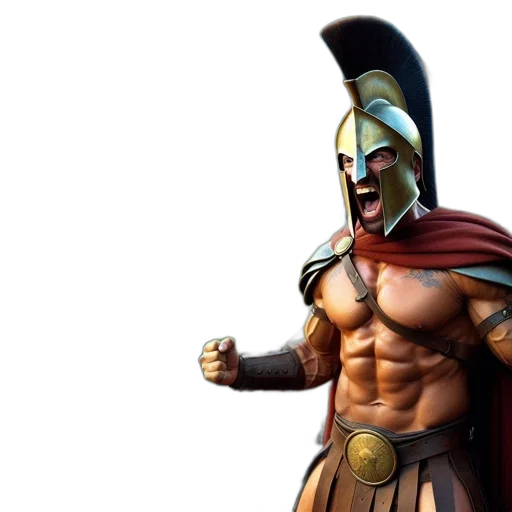 mask, concept art, 3d render, fantasy art transparent PNG cut-out